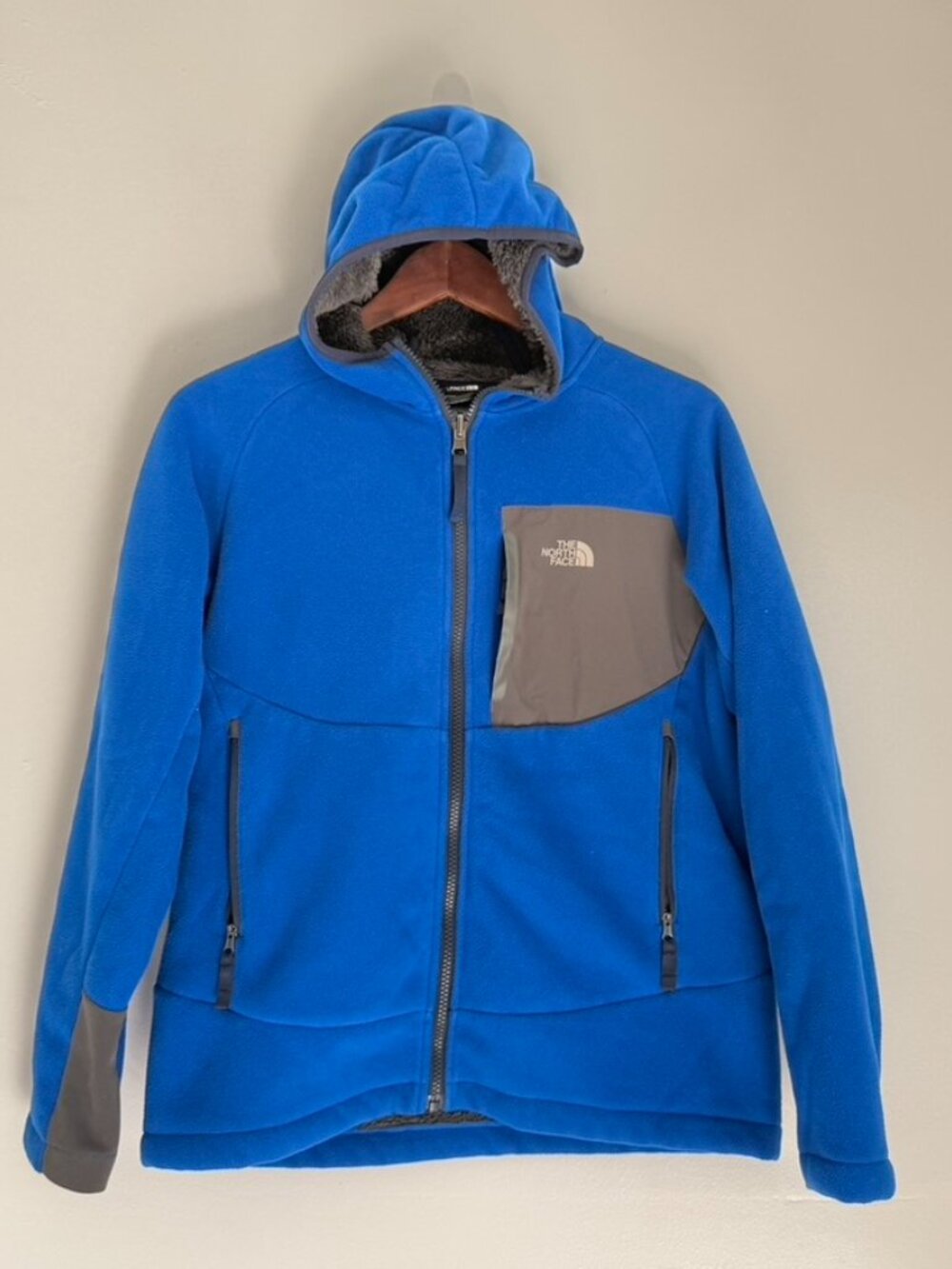 The North Face Chimborazo Fleece Hoodie Boys Size L - Picture 8 of 8